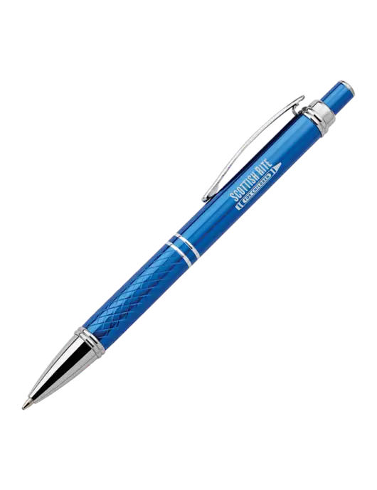 Royal Stellar Scribe Pen - Black Ink w/Scottish Rite for Children Logo