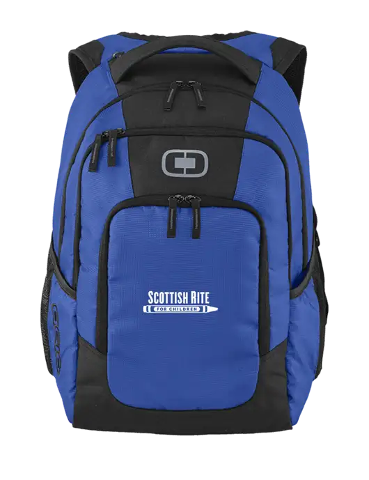OGIO Cobalt Logan Laptop Backpack
 w/Scottish Rite for Children Logo