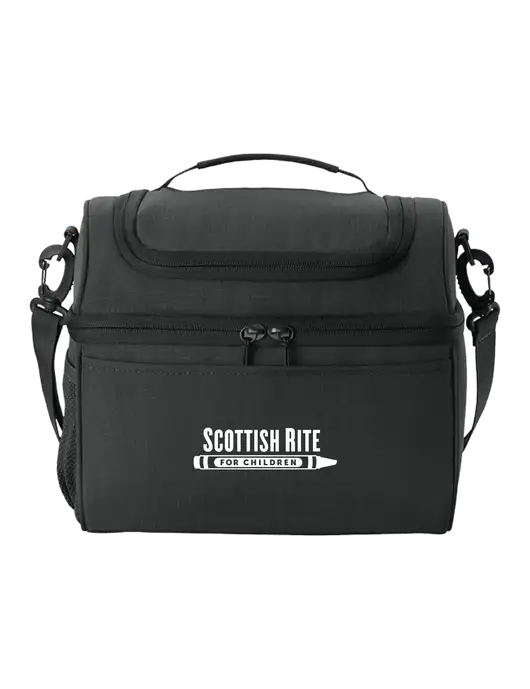 Polar Lunch Black Cooler w/Scottish Rite for Children Logo