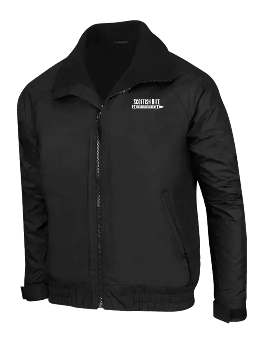 True Black/True Black Classic Competitor Jacket w/Scottish Rite for Children Logo