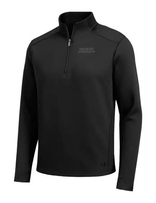 OGIO Transcend Black 1/4-Zip w/Scottish Rite for Children Logo