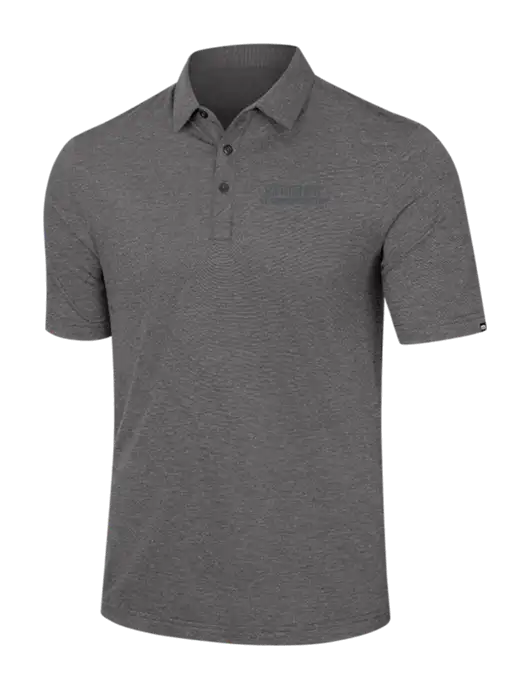 TravisMathew Dark Grey Heather Sunnyvale Polo w/Scottish Rite for Children Logo