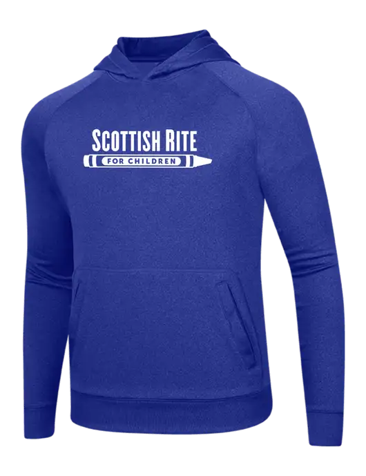 Tech True Royal Fleece Hooded Sweatshirt w/Scottish Rite for Children Logo