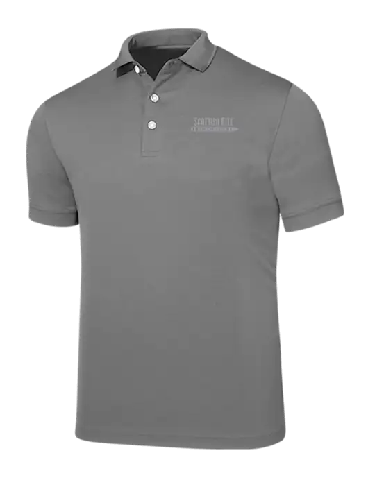 Callaway Ottoman Medium Grey Polo w/Scottish Rite for Children Logo