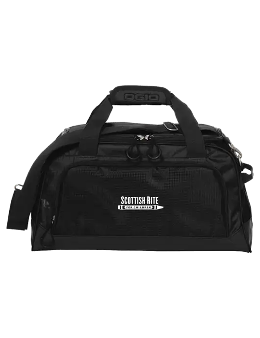 OGIO Breakaway Black Duffel w/Scottish Rite for Children Logo