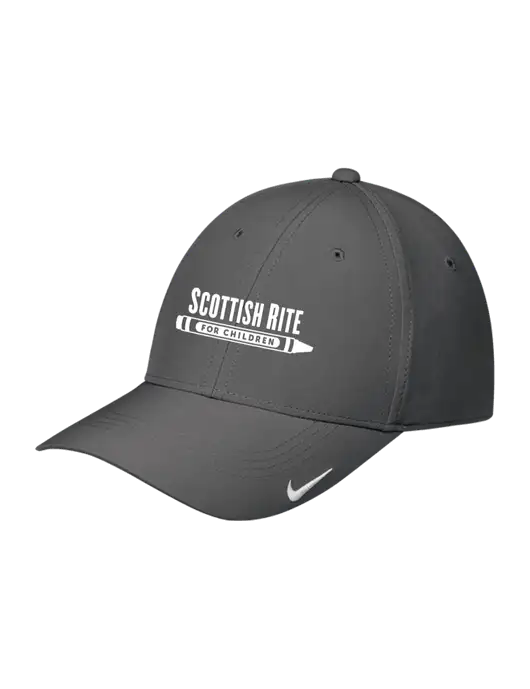 Nike Dark Grey Dri-FIT Legacy Cap w/Scottish Rite for Children Logo