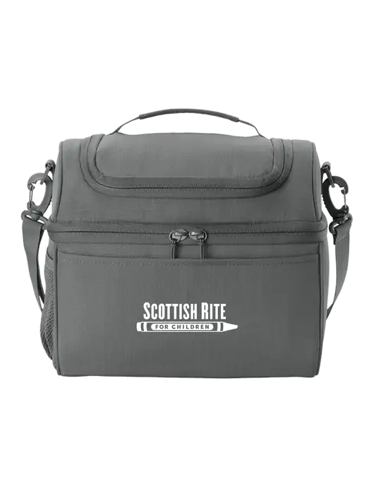 Polar Lunch Medium Grey Cooler w/Scottish Rite for Children Logo