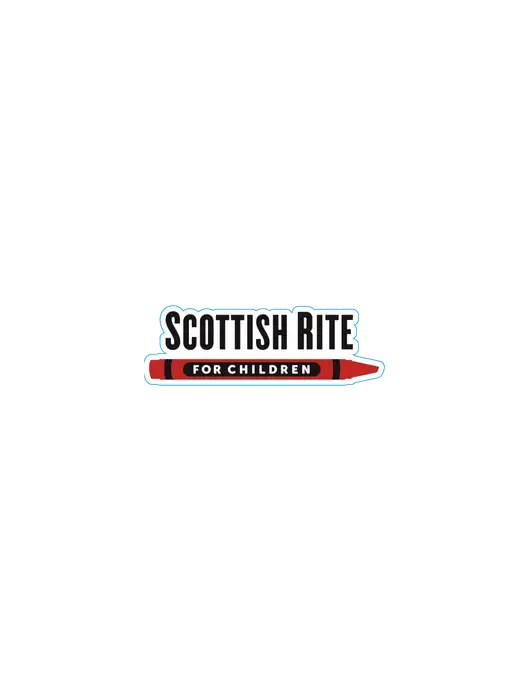 Small Scottish Rite for Children Logo Decal (4.5"w)