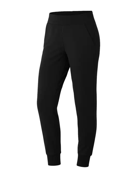 Jaanuu Womens Black Rubi Ultrasoft Scrub Joggers