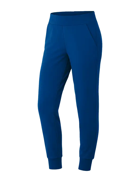 Jaanuu Womens Royal Blue Rubi Ultrasoft Scrub Joggers